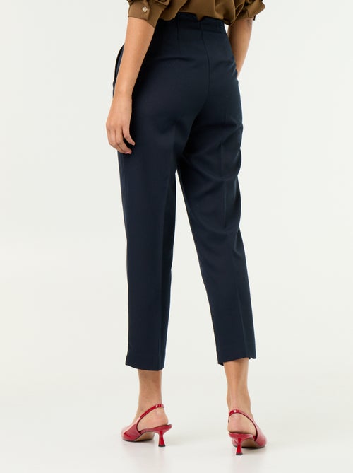 Pantalon droit à taille haute - Kiabi Pantalon droit à taille haute - Kiabi