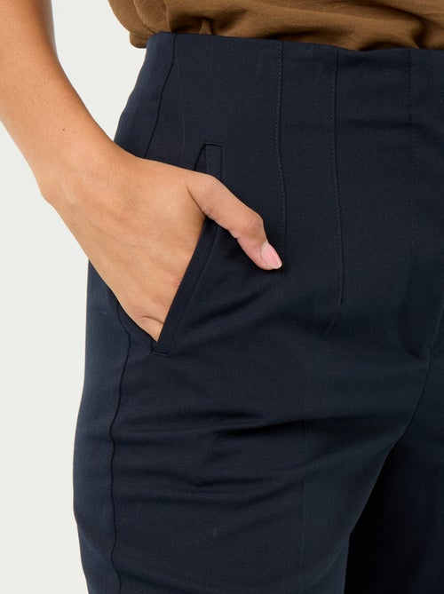 Pantalon droit à taille haute - Kiabi Pantalon droit à taille haute - Kiabi