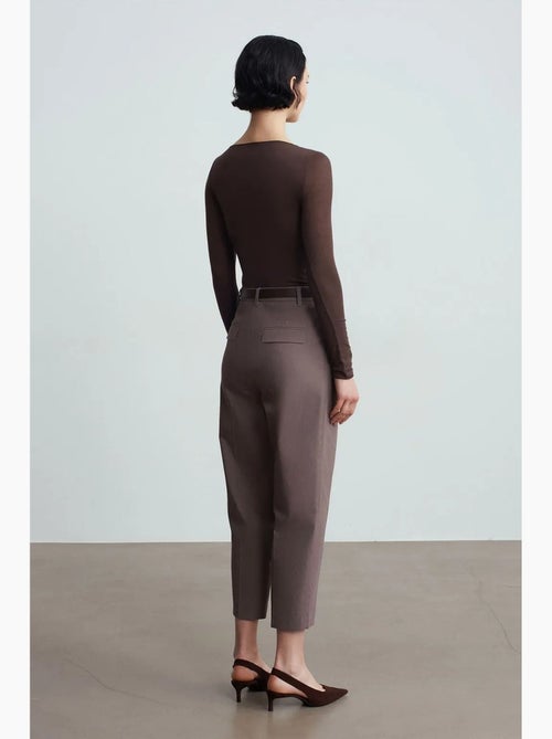 Pantalon droit avec ceinture dilvin - Kiabi Pantalon droit avec ceinture dilvin - Kiabi