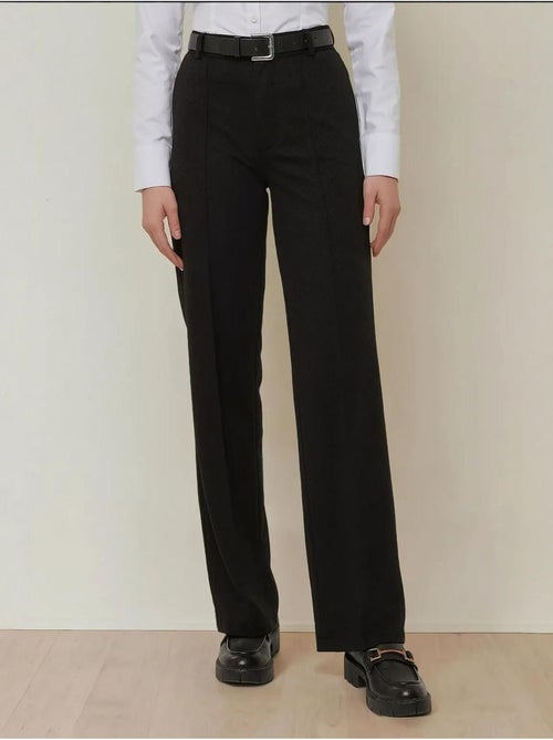 Pantalon droit avec coutures détaillées - Kiabi Pantalon droit avec coutures détaillées - Kiabi