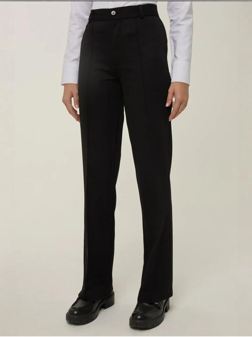 Pantalon droit avec coutures détaillées - Kiabi Pantalon droit avec coutures détaillées - Kiabi