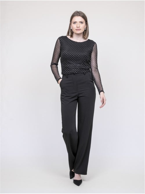 Pantalon droit elmedina - Kiabi
