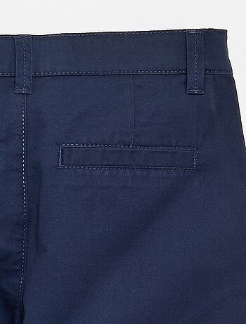 Pantalon droit en coton