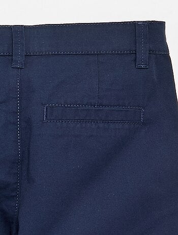 Pantalon droit en coton