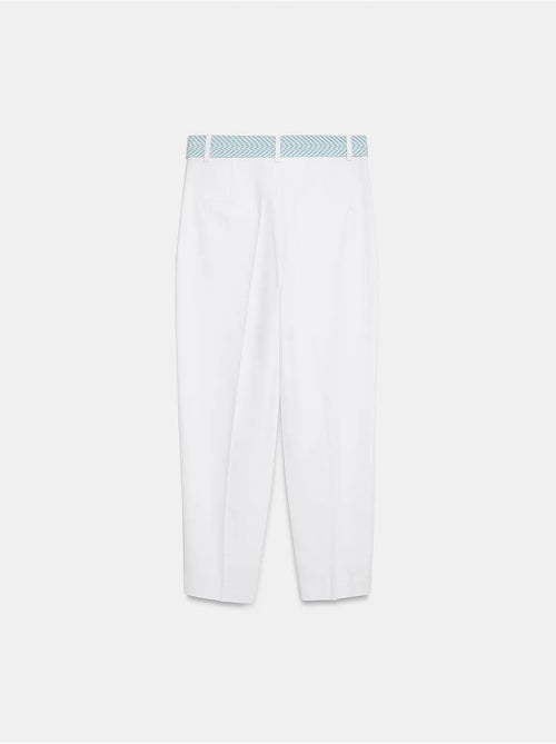 Pantalon droit en crêpe à plis dilvin - Kiabi Pantalon droit en crêpe à plis dilvin - Kiabi
