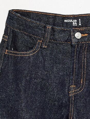Pantalon droit en denim