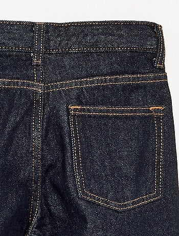 Pantalon droit en denim