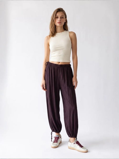 Pantalon droit en tencel mixray - Kiabi Pantalon droit en tencel mixray - Kiabi