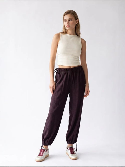 Pantalon droit en tencel mixray - Kiabi Pantalon droit en tencel mixray - Kiabi