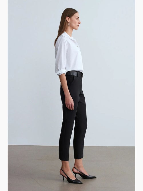 Pantalon droit femme dilvin - Kiabi