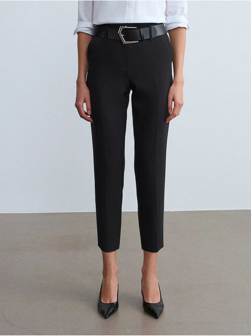 Pantalon droit femme dilvin - Kiabi