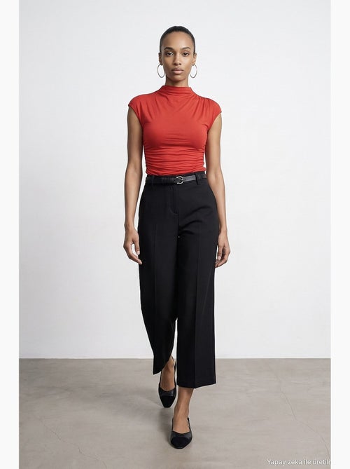 Pantalon droit femme dilvin - Kiabi