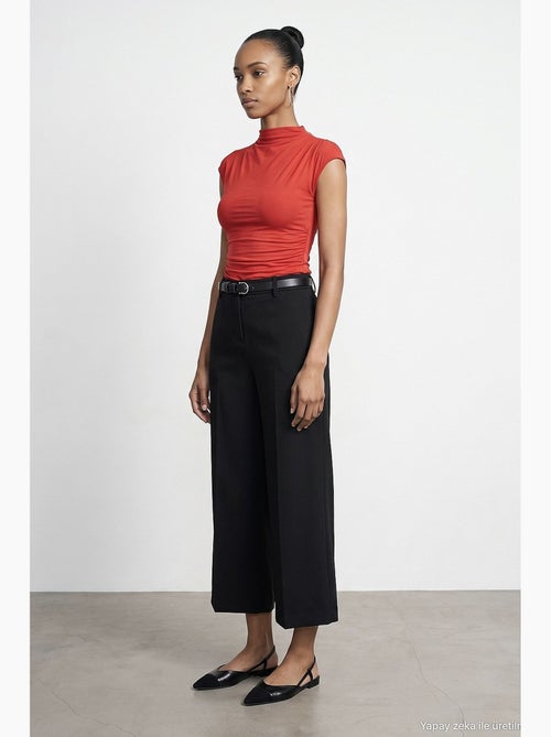 Pantalon droit femme dilvin - Kiabi