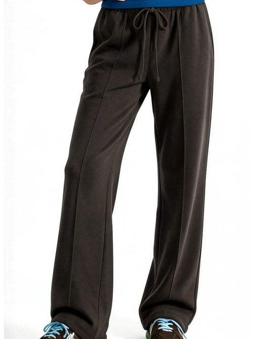 Pantalon droit femme en mélange de modal busem - Kiabi Pantalon droit femme en mélange de modal busem - Kiabi