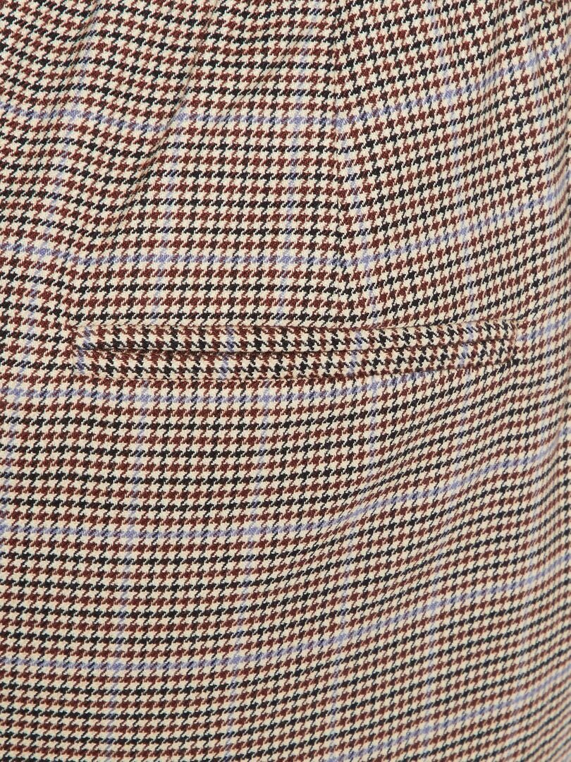 Pantalon Chino Loud Mouth Homme 36x32 - Pied De Poule Noir/blanc - Taille 36