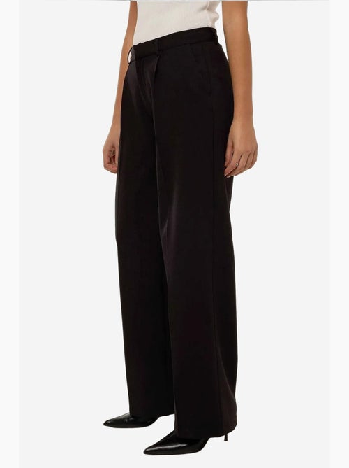 Pantalon droit plissé hiccup - Kiabi Pantalon droit plissé hiccup - Kiabi