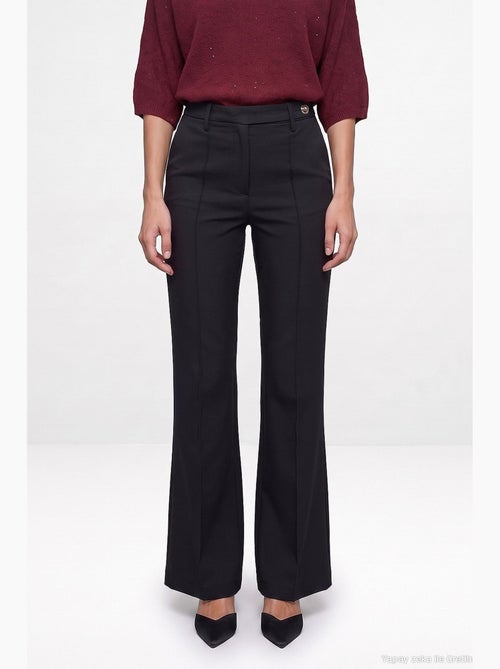 Pantalon droit pour femme dilvin - Kiabi Pantalon droit pour femme dilvin - Kiabi