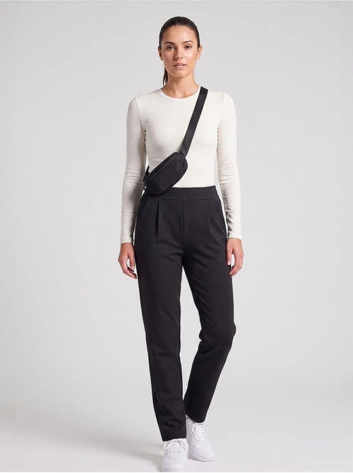 Pantalon droit pour femme tommy - Kiabi Pantalon droit pour femme tommy - Kiabi