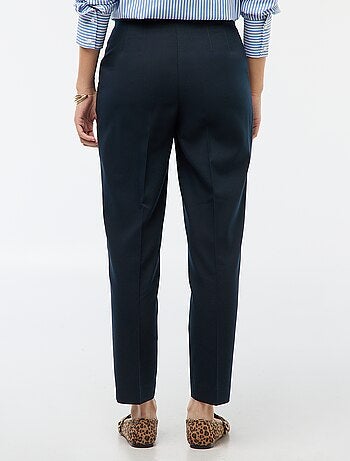 Pantalon droit taille haute