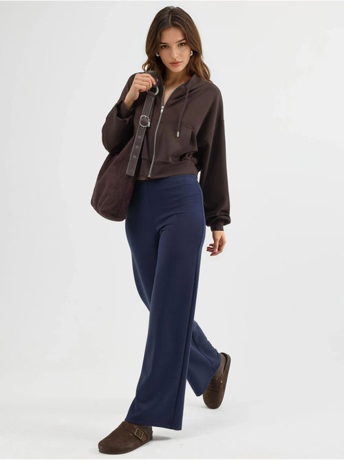 Pantalon droit taille haute busem - Kiabi Pantalon droit taille haute busem - Kiabi
