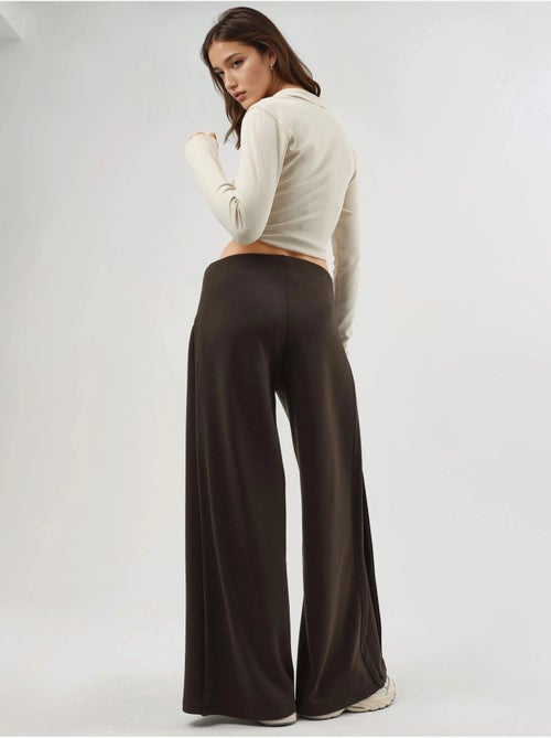 Pantalon droit taille haute busem - Kiabi Pantalon droit taille haute busem - Kiabi
