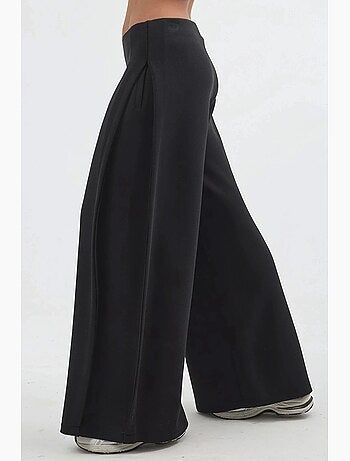 Pantalon droit taille haute busem