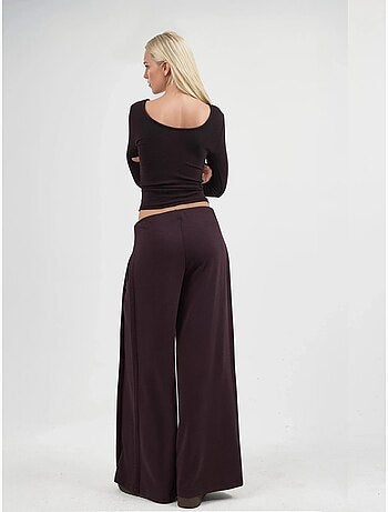 Pantalon droit taille haute busem