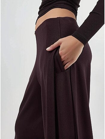 Pantalon droit taille haute busem