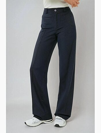 Pantalon droit taille haute hiccup
