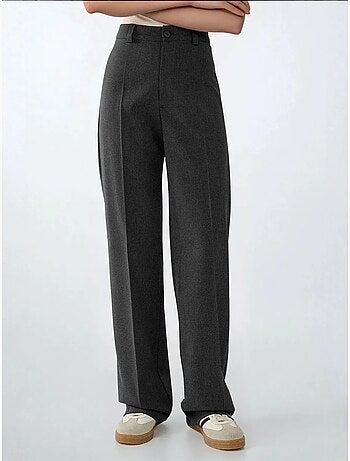 Pantalon droit taille haute hiccup
