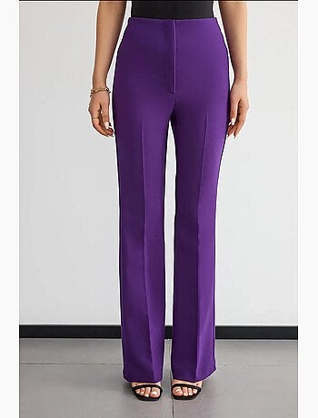 Pantalon droit taille haute hiccup