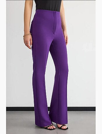 Pantalon droit taille haute hiccup