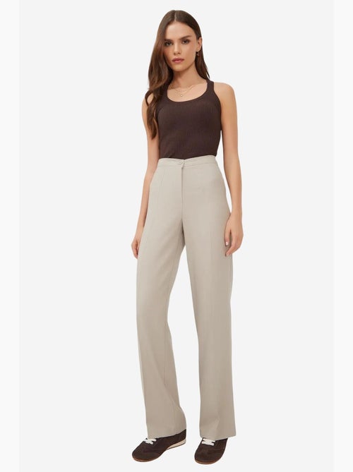 Pantalon droit taille haute istanbul - Kiabi Pantalon droit taille haute istanbul - Kiabi