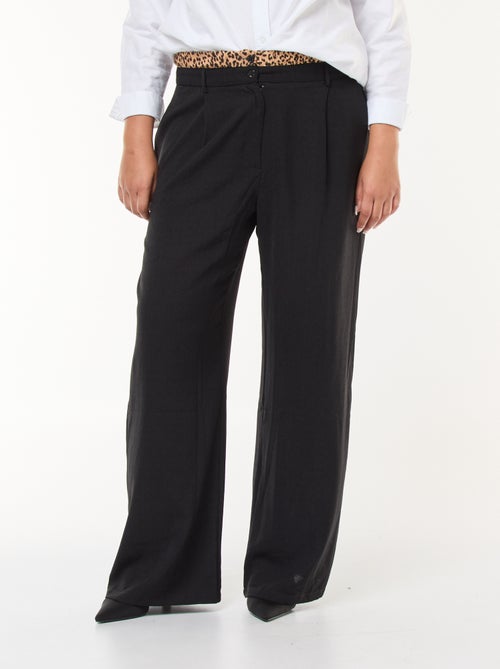 Pantalon effet caleçon léopard - Kiabi