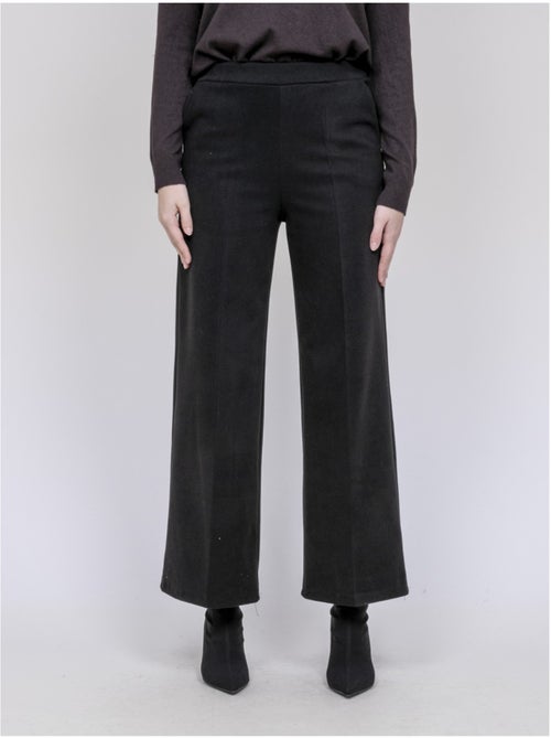 Pantalon effet laine edvige - Kiabi