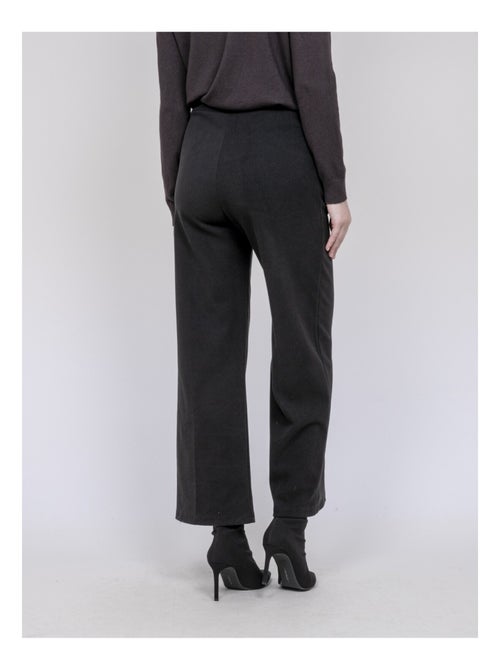 Pantalon effet laine edvige - Kiabi