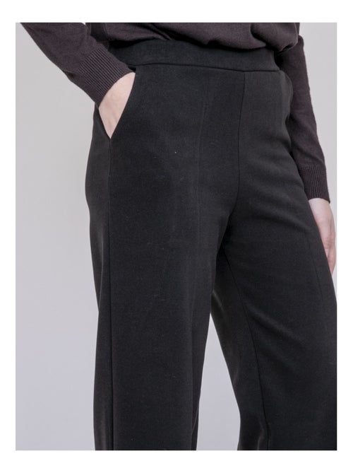 Pantalon effet laine edvige - Kiabi