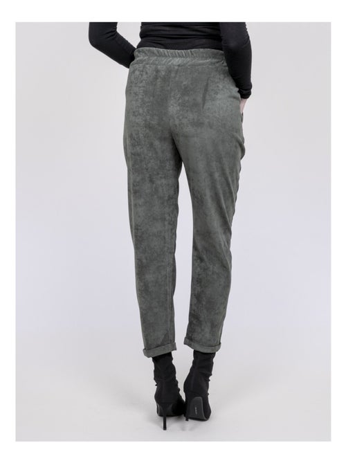 Pantalon effet velours ebila - Kiabi Pantalon effet velours ebila - Kiabi