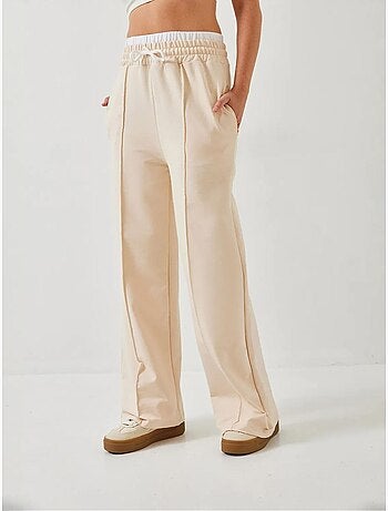 Pantalon élastique à taille nouée lucci