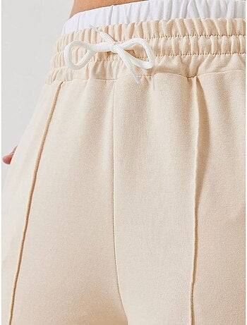 Pantalon élastique à taille nouée lucci