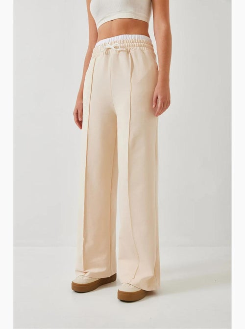 Pantalon élastique à taille nouée lucci - Kiabi Pantalon élastique à taille nouée lucci - Kiabi