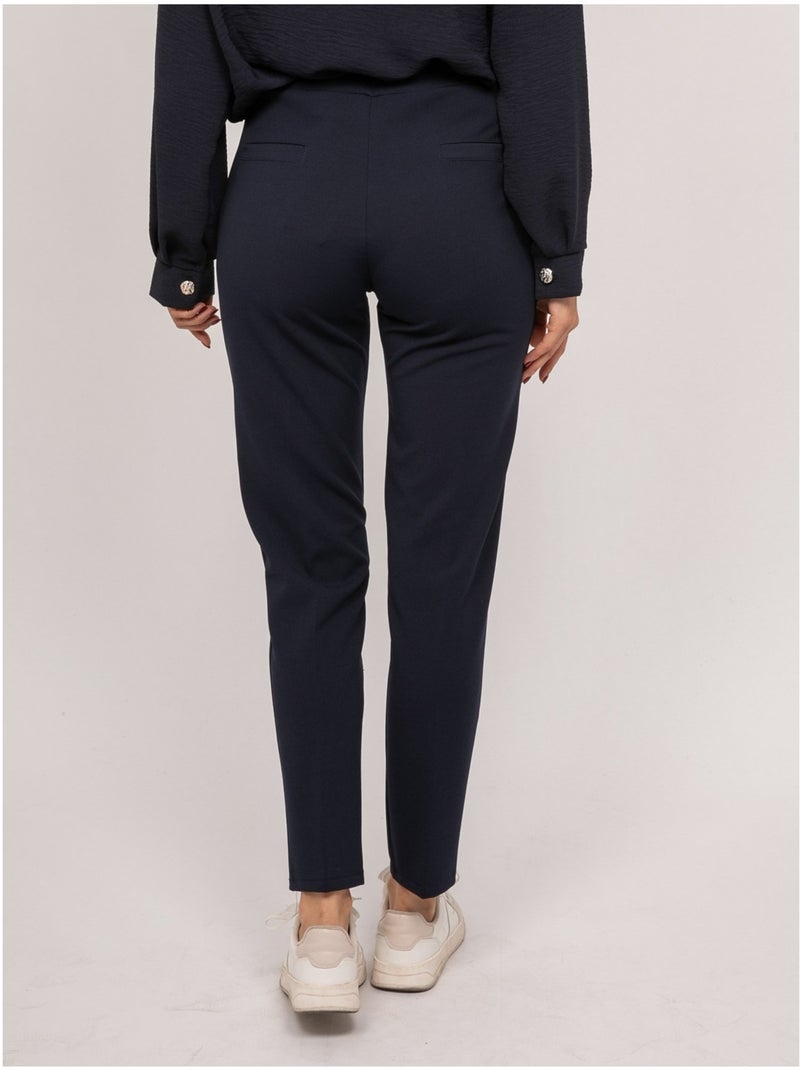 Pantalon eliane Bleu marine - Kiabi
