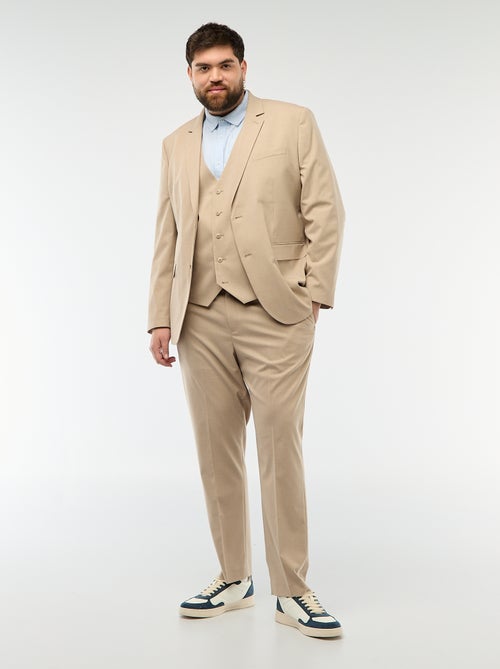 Pantalon en costume slim - Kiabi