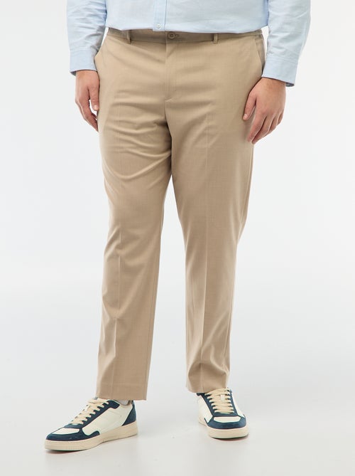 Pantalon en costume slim - Kiabi