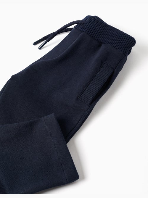 Pantalon en coton avec cordon de serrage - Kiabi