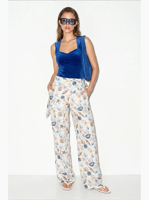 Pantalon en coton lucci - Kiabi