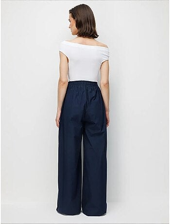 Pantalon en coton mixray