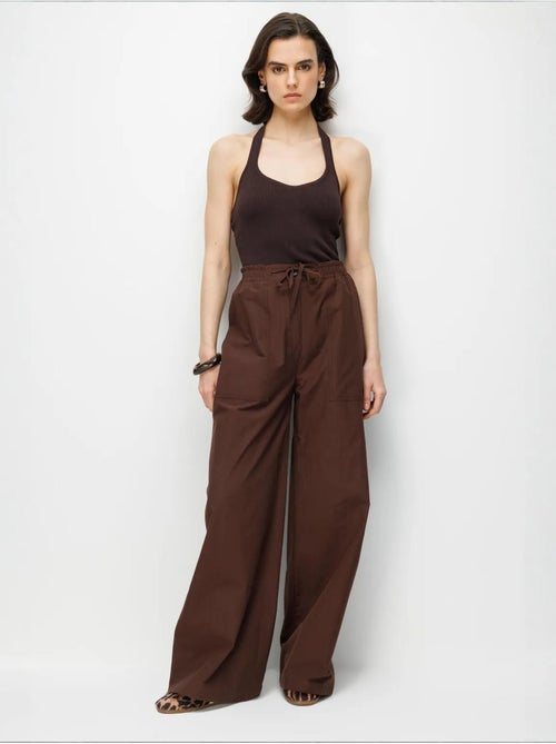 Pantalon en coton mixray - Kiabi Pantalon en coton mixray - Kiabi