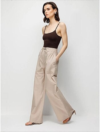 Pantalon en coton mixray