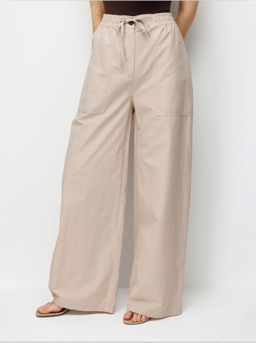 Pantalon en coton mixray - Kiabi Pantalon en coton mixray - Kiabi